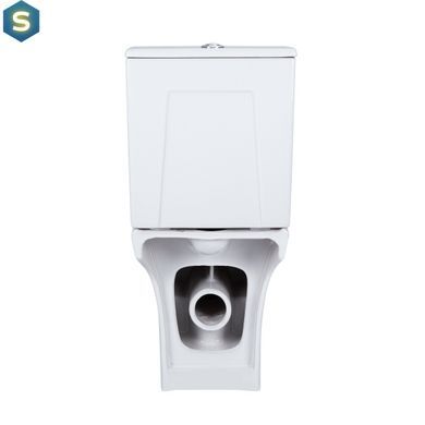 Унитаз-компакт Qtap Presto безободковый с сиденьем Soft-close QT24221217AW, Белый