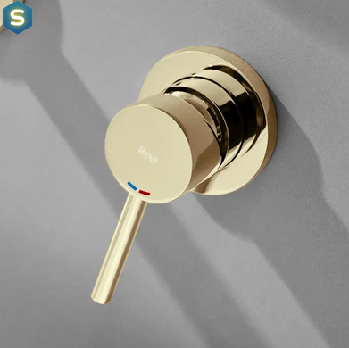 Змішувач для умивальника Rea Lungo Long + Box прихованого монтажу gold REA-B0370, Золотий