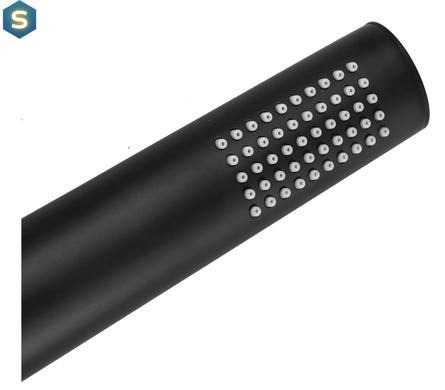 Душевая система скрытого монтажа Rea Oval + Box black REA-P8467, Черный матовый