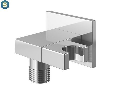 Душова система Kohlman Saxo 25 chrome + BOX прихованого монтажу QW210SQ25, Хром