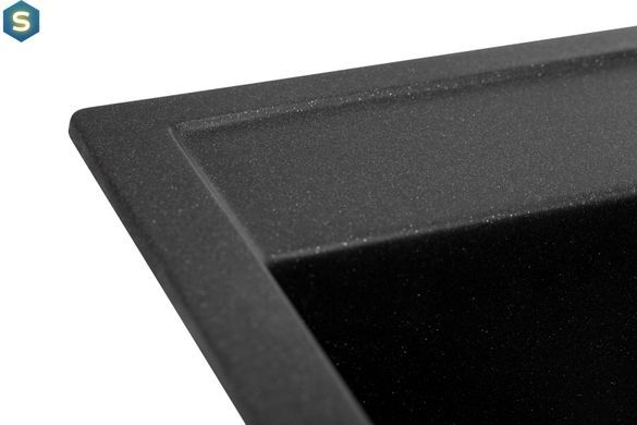 Кухонная мойка Granado Merida black shine 0301