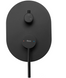 Душевая система скрытого монтажа Rea Oval + Box black REA-P8467, Черный матовый