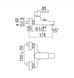 Смеситель для ванны Nobili Acquaviva VV103110/1CR, Хром
