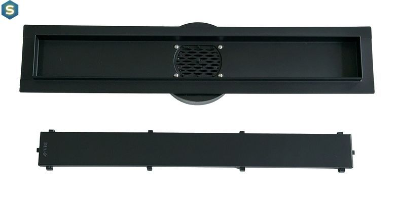 Душовий канал VBI Fort 2в1 70 black VBI-060107BL