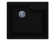 Кухонная мойка Miraggio Lisa 497x557 black 0002249, Черный/золото