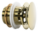 Донний клапан для ванни Rea click-clack gold 6 смX REA-W2008