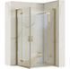 Душевая кабина Rea Hugo 100x100 gold двойная REA-K6605, Золотой, Универсальная, золотой