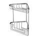 Полка угловая Paffoni 250x150xh290 см chrome ZPOR005CR, Хром