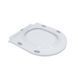 Унитаз-компакт Qtap Presto безободковый с сиденьем Soft-close QT24221217AW, Белый