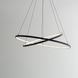 Подвесной светильник Nowodvorski 10814 Circolo LED 2x35W 3000K 1200Lm IP20 Bl