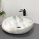 Умывальник VBI Riccia light stone glossy накладний VBI-017202, Мармур
