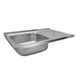 Кухонна мийка Kroner KRP Satin-5080L (0,8 мм) CV022820, Satin