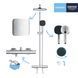 Душевая система термостатическая Grohe QuickFix Vitalio Comfort System 250 Cube 26696001, Хром