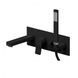 Змішувач для ванни Paffoni Tilt black matt TI001NO, Черный матовый