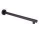 Кронштейн для верхнього душу Qtap Trubice 400 мм округлий QTTRU120BLM45927 Black matt, Черный матовый