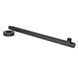 Кронштейн для верхнього душу Qtap Trubice 400 мм округлий QTTRU120BLM45927 Black matt, Черный матовый