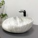 Умывальник VBI Riccia light stone glossy накладний VBI-017202, Мармур
