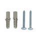 Дзеркало Qtap Mideya 500х700 з LED-підсвічуванням Touch, з антизапотіванням, з годинником, диммером яскравості QT2078NCR5070W