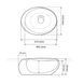Умывальник VBI Riccia light stone glossy накладний VBI-017202, Мармур
