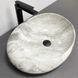 Умывальник VBI Riccia light stone glossy накладний VBI-017202, Мармур