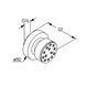 Бічна форсунка Kludi Freshline 6108305-00, Хром