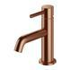 Смеситель для умывальника Omnires Y brushed copper Y1210NCPB, Золотой