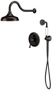 Душевая система Imprese Podzima Zrala ZMK02170811, Черный/золото