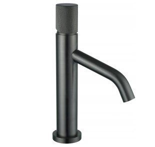 Смеситель для умывальника Mexen Rumba One graphite низкий MEX-73501-66, Графит