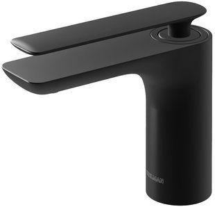 Смеситель для умывальника Kohlman Experience black matt низкий QB100EB, Черный матовый