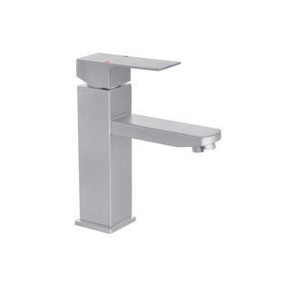 Смеситель для раковины Kroner KRP Edelstahl Kubus - ESG010 CV023009, Хром матовый