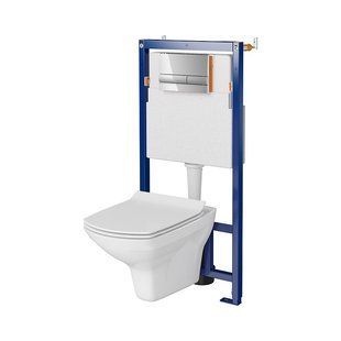 Инсталляция Cersanit Tech Line Opti + унитаз Carina CleanOn S701-646