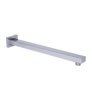 Кронштейн для верхнього душу Qtap Trubice 400 мм прямокутний QTTRU120CRM45928 Chrome, Хром