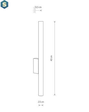 Бра Nowodvorski 8048 Laser G9 2x10W IP20 Wh