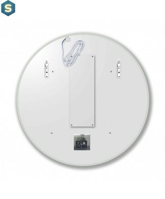 Зеркало Мойдодыр с LED подсветкой Sunny 60x60 с сенсором, Белый