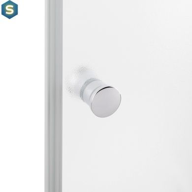 Набор: Qtap душевая кабина Presto CRM1088AP5 Pear 1970x800x800 мм + поддон Robin 308812C 80x80x12 см с сифоном, Хром, Универсальная, матовый