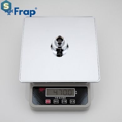 Тропічний душ Frap F001-20, хром, 200х200 мм, Хром