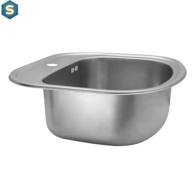 Кухонна мийка Kroner KRP Satin-4749 (0,8 мм) CV022758, Satin