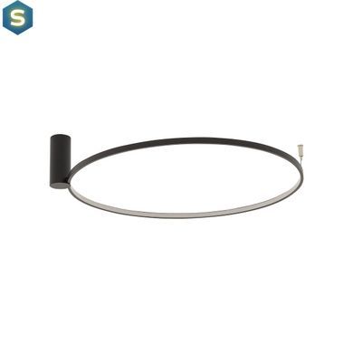 Люстра Nowodvorski 10815 Circolo LED M 1x21W 3000K 660Lm IP20 Bl