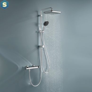 Душевая система Grohe QuickFix Vitalio Comfort 250 Cube 26698001, Хром