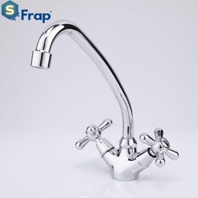 Смеситель для кухни буксового шпилька Frap 1/10 F4125, Хром