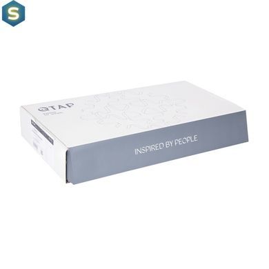 Змішувач для умивальника Qtap Gemini високий QTGEM269CRW45679 Chrome/White, Білий