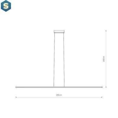 Подвесной светильник Nowodvorski 10850 Bar LED L 1x27W 4000K 1700Lm IP20 Bl