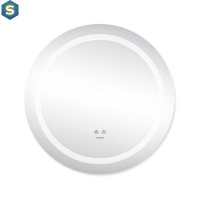 Дзеркало Kroner KRP Spiegel R2 - 6060 з LED-підсвічуванням та антизапітнінням CV030042, Білий