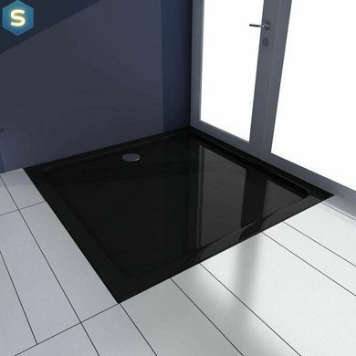 Душевой поддон акриловый Rea Savoy black 90x90 REA-K4803, Черный/золото