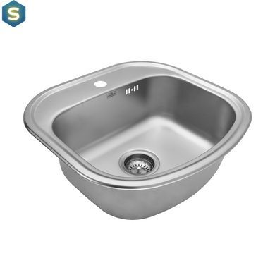 Кухонна мийка Kroner KRP Satin-4749 (0,8 мм) CV022758, Satin