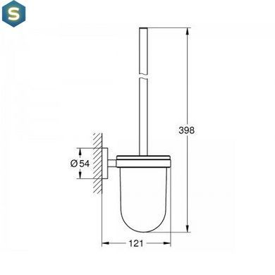 Ершик для унитаза Grohe Essentials 40374AL1