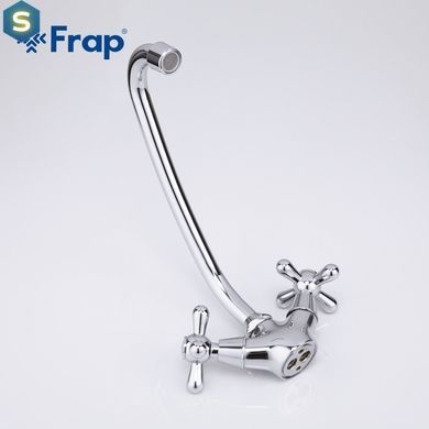 Смеситель для кухни буксового шпилька Frap 1/10 F4125, Хром