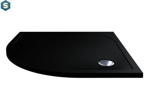 Душевой поддон Miraggio Madrid 900 mirastone black 0000693, Черный матовый