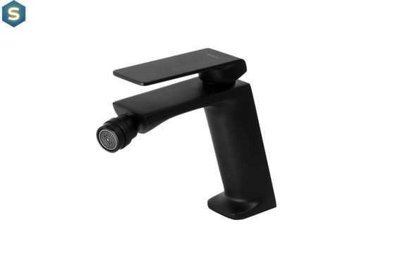 Смеситель для биде Corsan Trino black CMB7131BL, Черный матовый