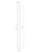 Світильник Nowodvorski 8120 Ice tube led LED 1x18W 4000K 1750Lm IP44 Chrom